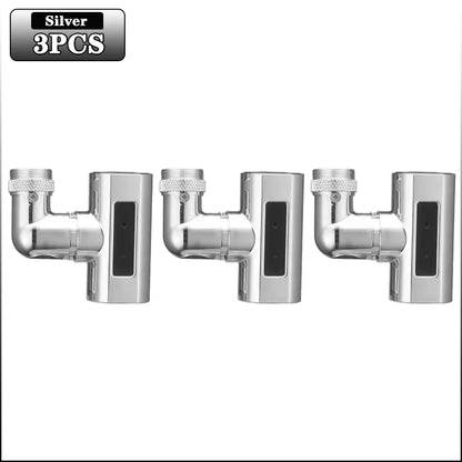 Small Flying Rain Faucet Kitchen Vegetable Washing Shower Faucet Four-Speed Rotating Dishwashing Spout Faucet Waterfall Aerator