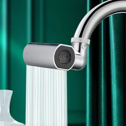 Small Flying Rain Faucet Kitchen Vegetable Washing Shower Faucet Four-Speed Rotating Dishwashing Spout Faucet Waterfall Aerator