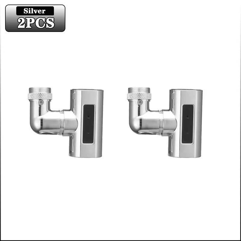 Small Flying Rain Faucet Kitchen Vegetable Washing Shower Faucet Four-Speed Rotating Dishwashing Spout Faucet Waterfall Aerator